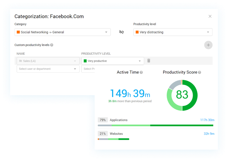 screenshot of WE Controlio